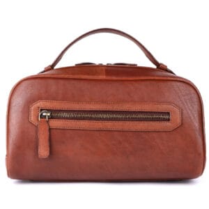 Classic Leather Toiletry Bag