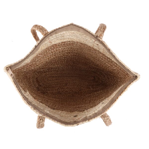 Natural Harmony Jute Tote - Image 6
