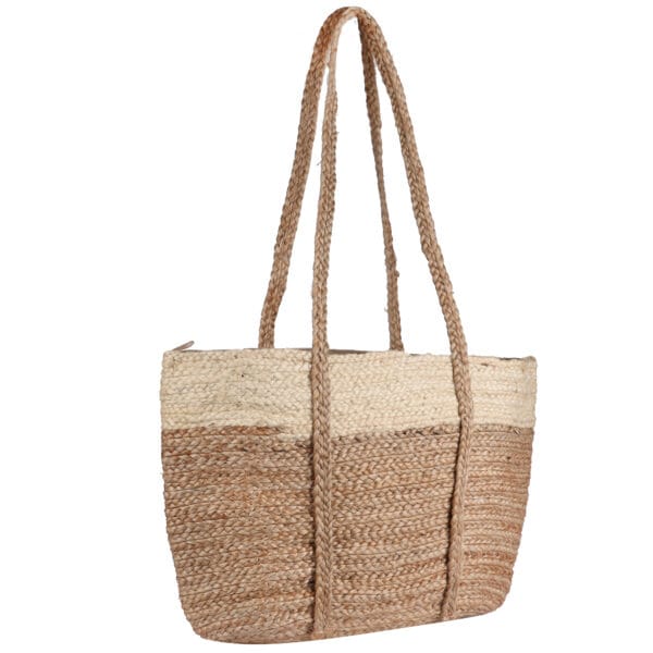 Natural Harmony Jute Tote - Image 3