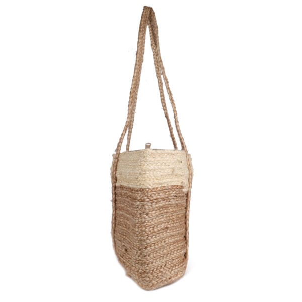 Natural Harmony Jute Tote - Image 2