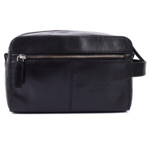 WILD WOOD NEST Classic Leather Travel Dopp Kit