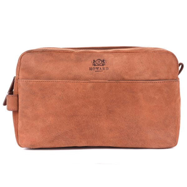 WILD WOOD NEST Vintage Leather Travel Dopp Kit