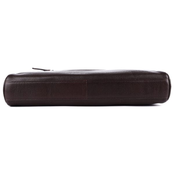 Classic Brown Leather Briefcase - Image 3