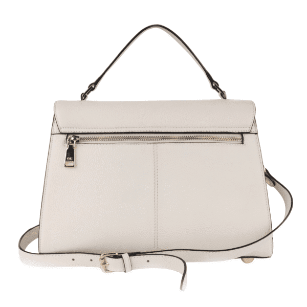 Ivory Icon Structured Leather Handbag - Image 4