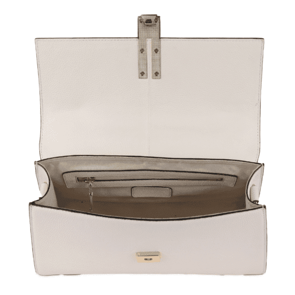 Ivory Icon Structured Leather Handbag - Image 5