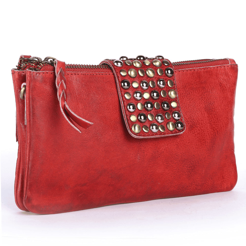 Premium Red Leather Sling Bag - Image 4