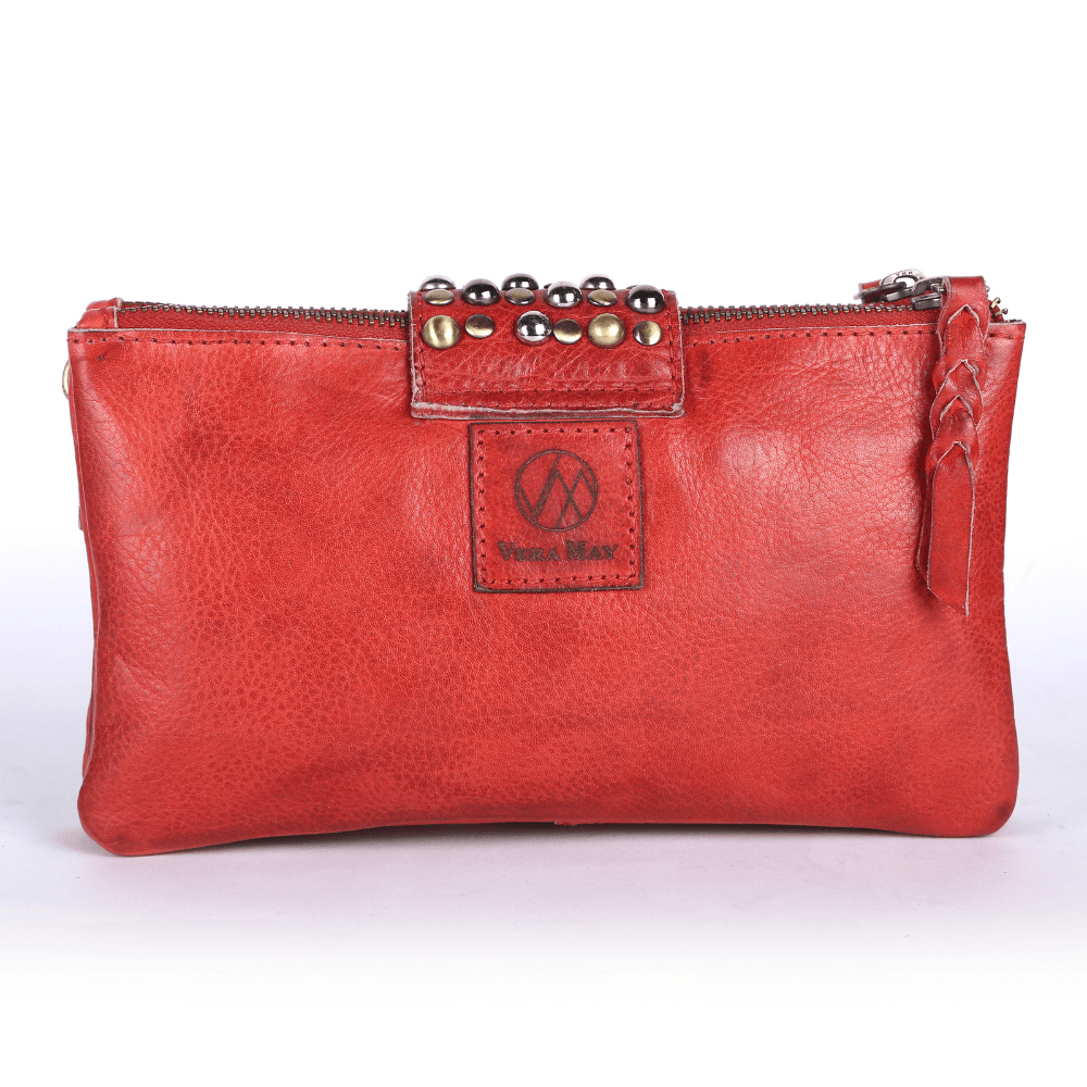 Premium Red Leather Sling Bag - Image 2