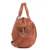 Top Quality Tan Leather Handbag with Dual Handles and Crossbody Strap - Image 4