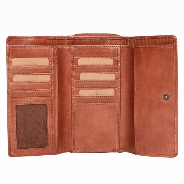 Premium Handcrafted Woven Leather Wallet - Image 2