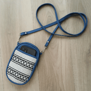 Ethnic Pattern Mobile Crossbody Bag