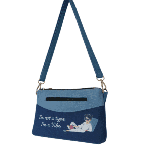 Vibe Mode Denim Shoulder Bag